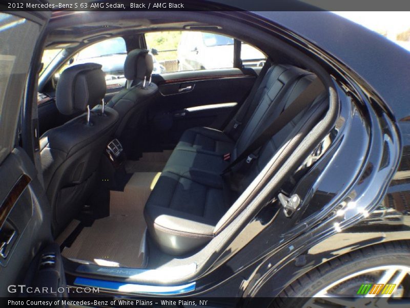 Black / AMG Black 2012 Mercedes-Benz S 63 AMG Sedan