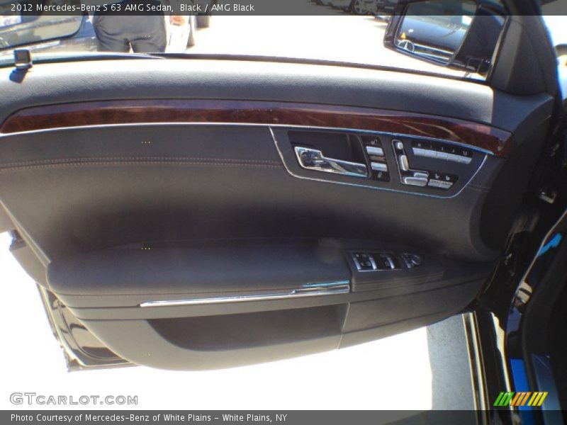 Black / AMG Black 2012 Mercedes-Benz S 63 AMG Sedan