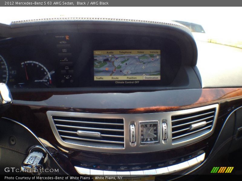 Black / AMG Black 2012 Mercedes-Benz S 63 AMG Sedan