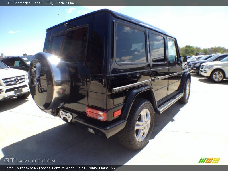 Black / Black 2012 Mercedes-Benz G 550