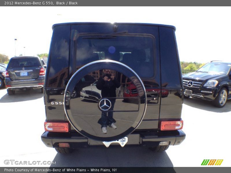 Black / Black 2012 Mercedes-Benz G 550