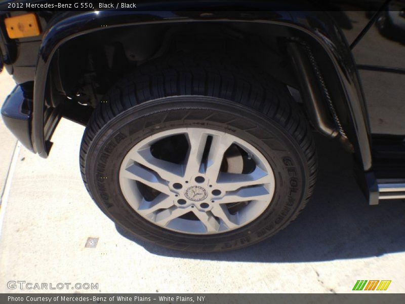 Black / Black 2012 Mercedes-Benz G 550
