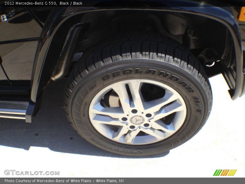 Black / Black 2012 Mercedes-Benz G 550