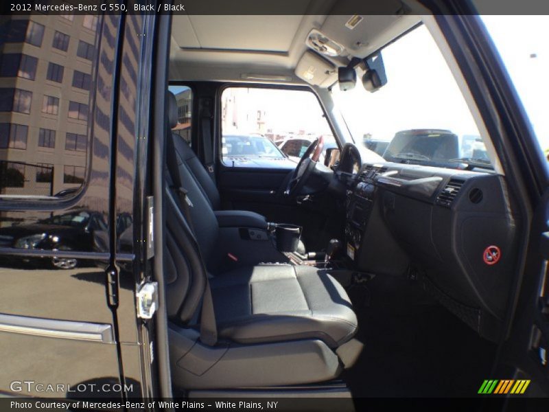Black / Black 2012 Mercedes-Benz G 550