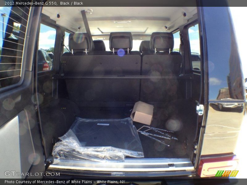 Black / Black 2012 Mercedes-Benz G 550