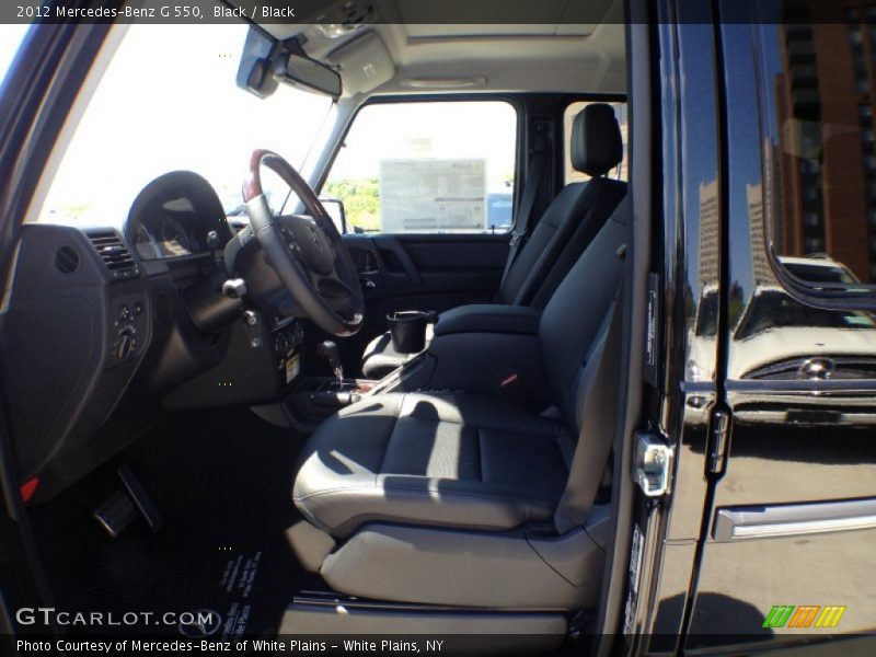 Black / Black 2012 Mercedes-Benz G 550