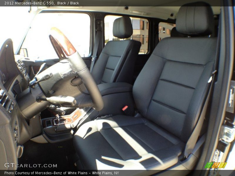 Black / Black 2012 Mercedes-Benz G 550