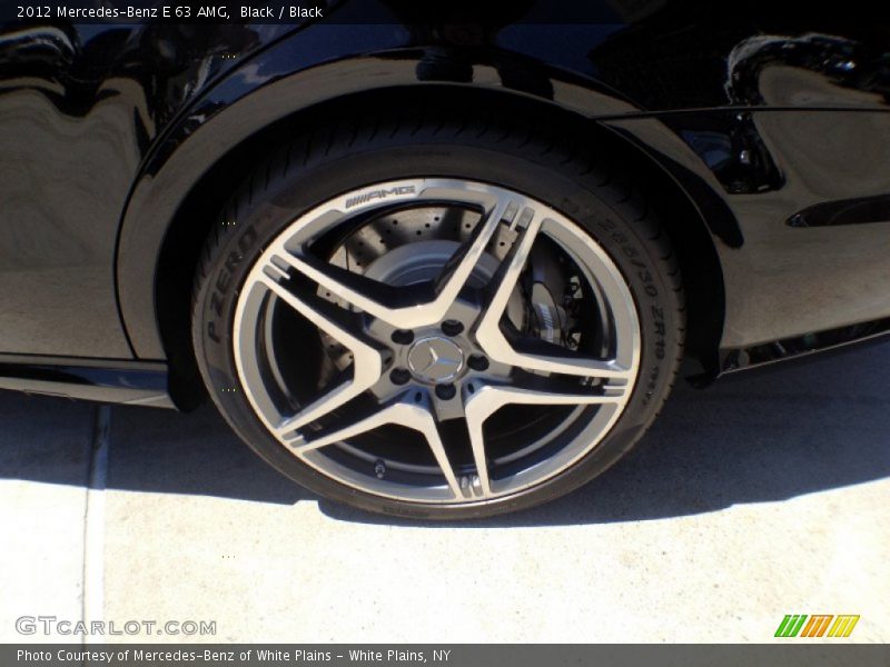 Black / Black 2012 Mercedes-Benz E 63 AMG