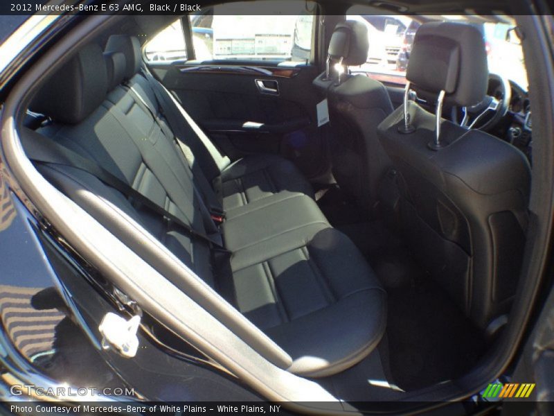 Black / Black 2012 Mercedes-Benz E 63 AMG