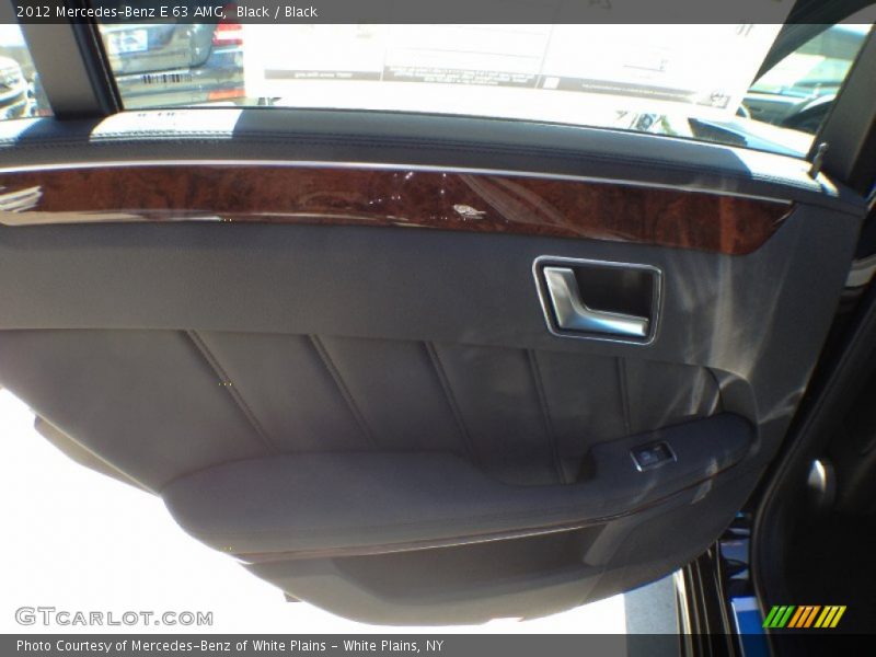 Black / Black 2012 Mercedes-Benz E 63 AMG