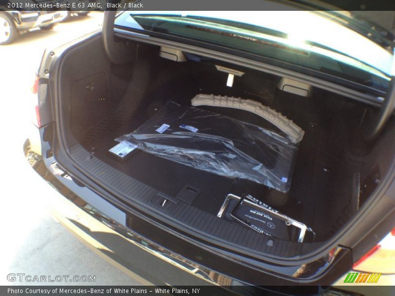 Black / Black 2012 Mercedes-Benz E 63 AMG