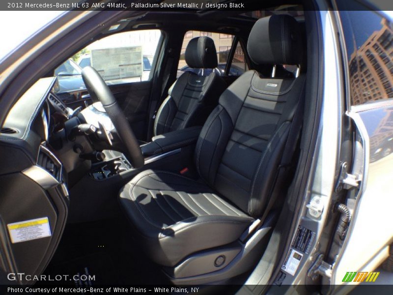  2012 ML 63 AMG 4Matic designo Black Interior