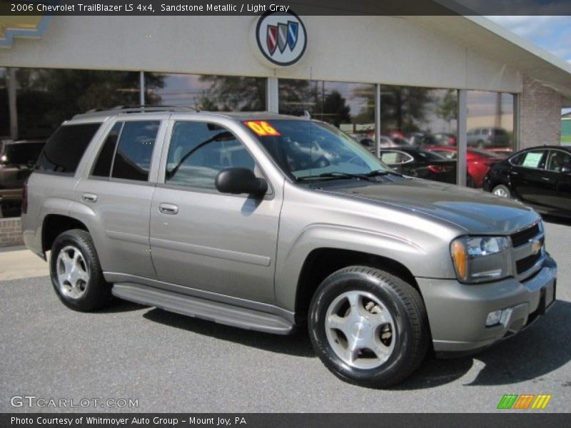Sandstone Metallic / Light Gray 2006 Chevrolet TrailBlazer LS 4x4