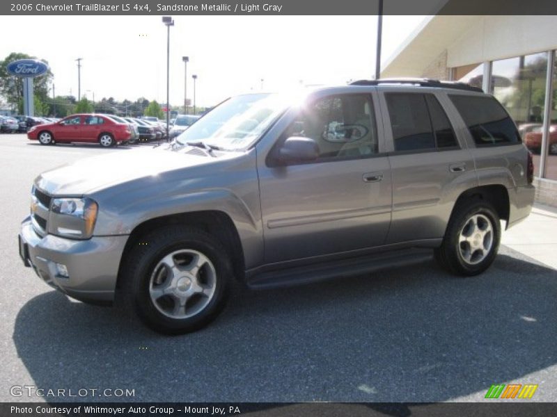 Sandstone Metallic / Light Gray 2006 Chevrolet TrailBlazer LS 4x4