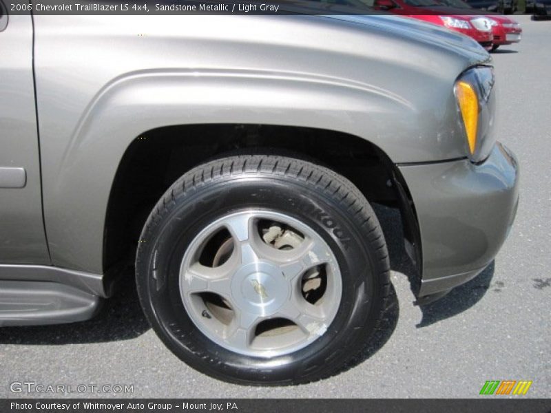 Sandstone Metallic / Light Gray 2006 Chevrolet TrailBlazer LS 4x4
