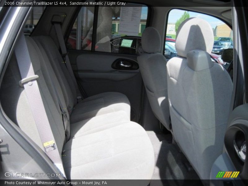 Sandstone Metallic / Light Gray 2006 Chevrolet TrailBlazer LS 4x4