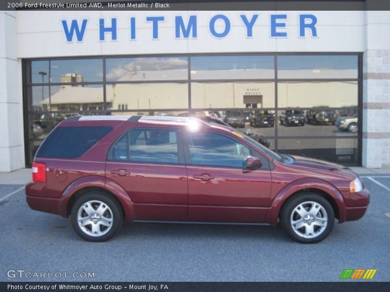 Merlot Metallic / Black 2006 Ford Freestyle Limited AWD