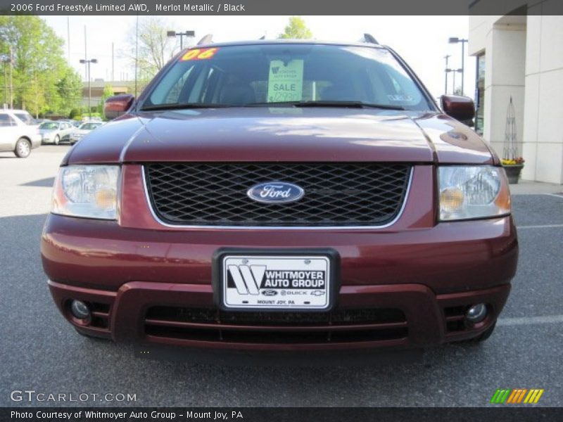 Merlot Metallic / Black 2006 Ford Freestyle Limited AWD