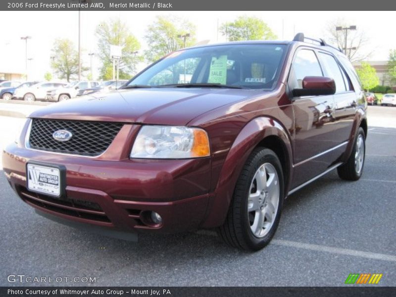 Merlot Metallic / Black 2006 Ford Freestyle Limited AWD