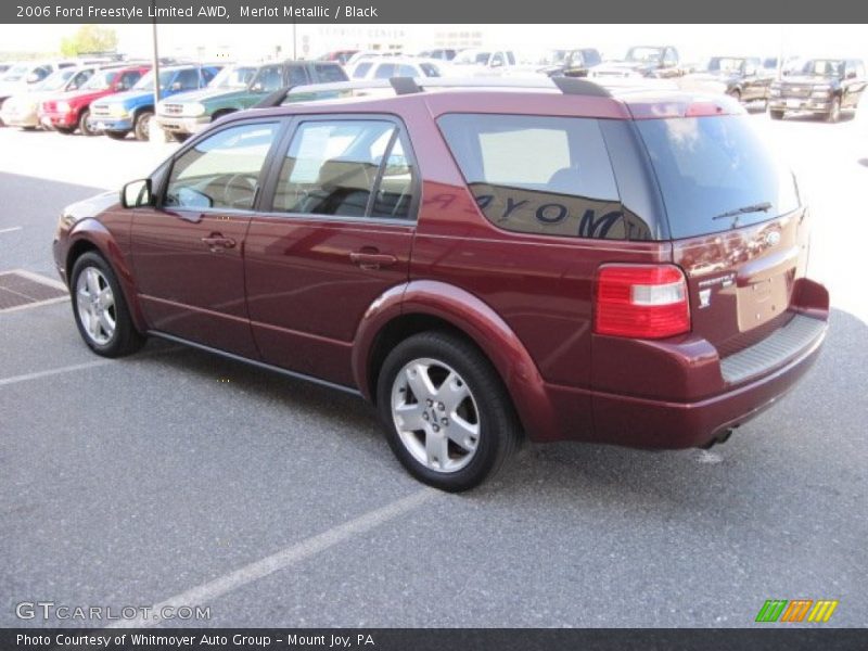 Merlot Metallic / Black 2006 Ford Freestyle Limited AWD