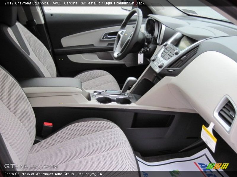 Cardinal Red Metallic / Light Titanium/Jet Black 2012 Chevrolet Equinox LT AWD