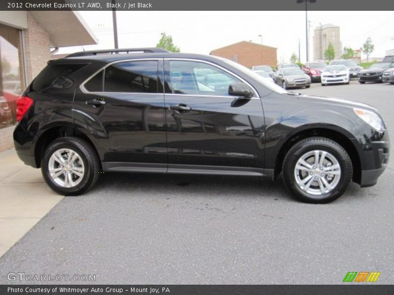 Black / Jet Black 2012 Chevrolet Equinox LT AWD