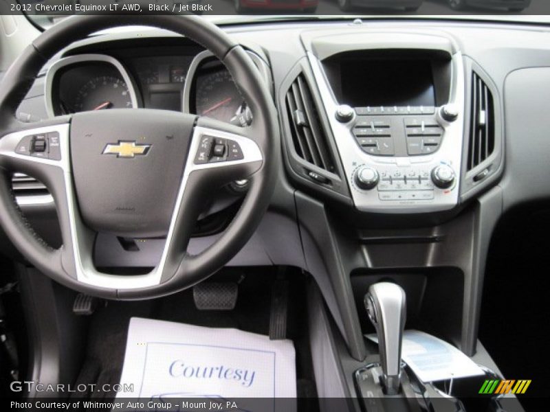 Black / Jet Black 2012 Chevrolet Equinox LT AWD