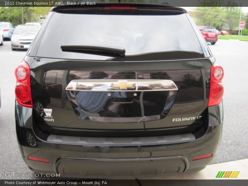 Black / Jet Black 2012 Chevrolet Equinox LT AWD