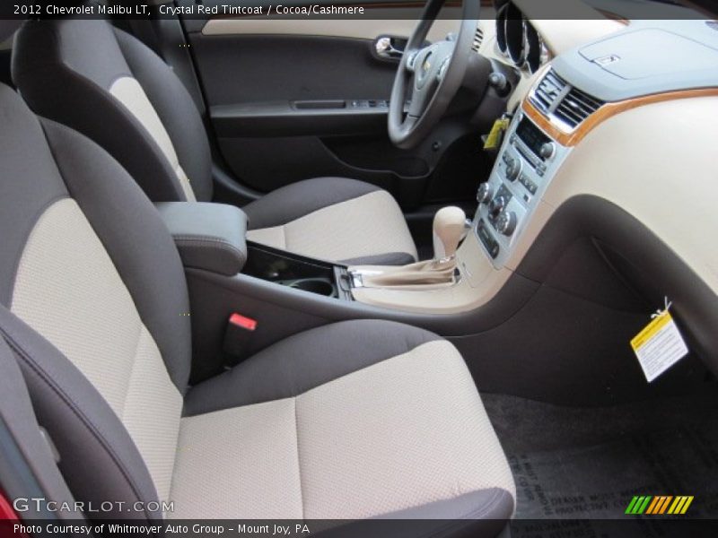 Crystal Red Tintcoat / Cocoa/Cashmere 2012 Chevrolet Malibu LT