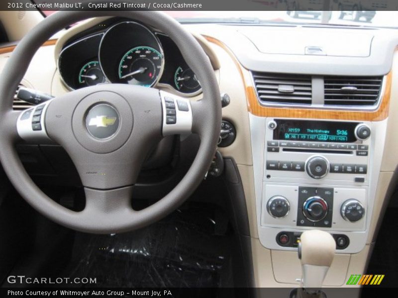 Crystal Red Tintcoat / Cocoa/Cashmere 2012 Chevrolet Malibu LT