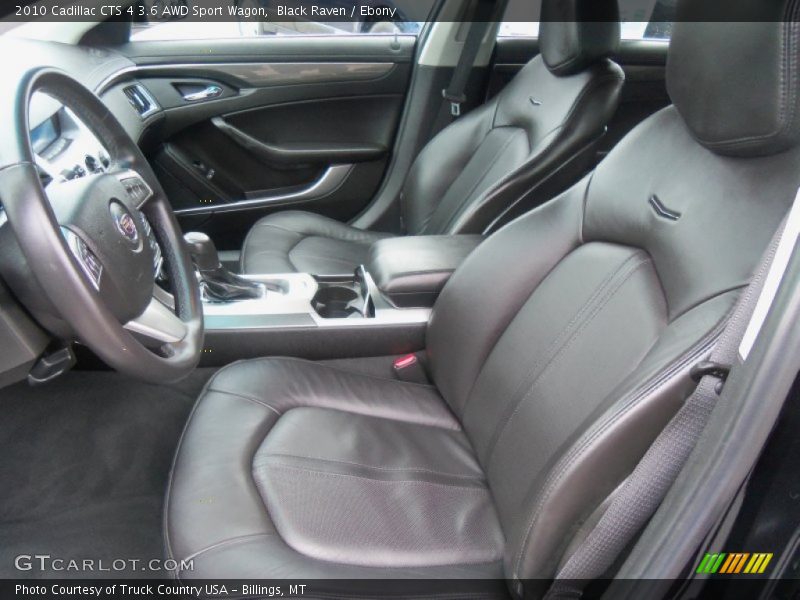  2010 CTS 4 3.6 AWD Sport Wagon Ebony Interior