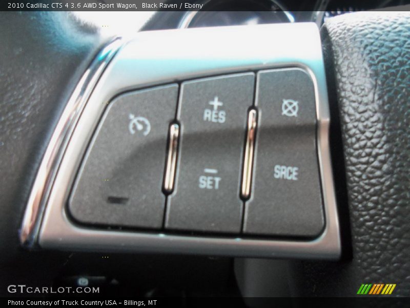 Controls of 2010 CTS 4 3.6 AWD Sport Wagon