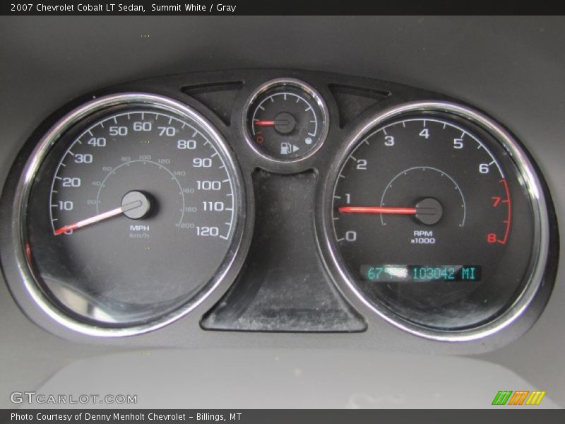 Summit White / Gray 2007 Chevrolet Cobalt LT Sedan