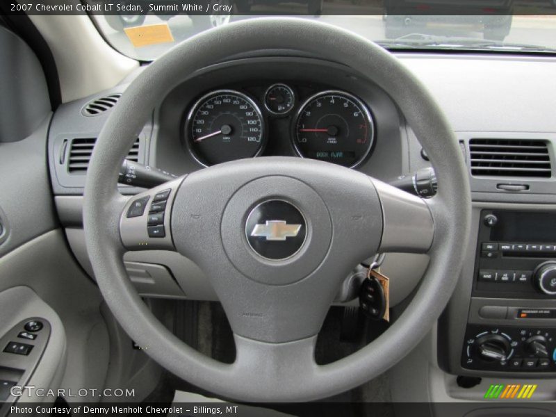 Summit White / Gray 2007 Chevrolet Cobalt LT Sedan