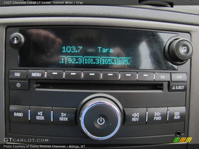 Summit White / Gray 2007 Chevrolet Cobalt LT Sedan