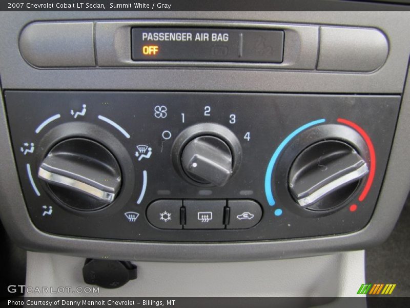 Summit White / Gray 2007 Chevrolet Cobalt LT Sedan