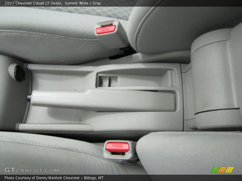 Summit White / Gray 2007 Chevrolet Cobalt LT Sedan