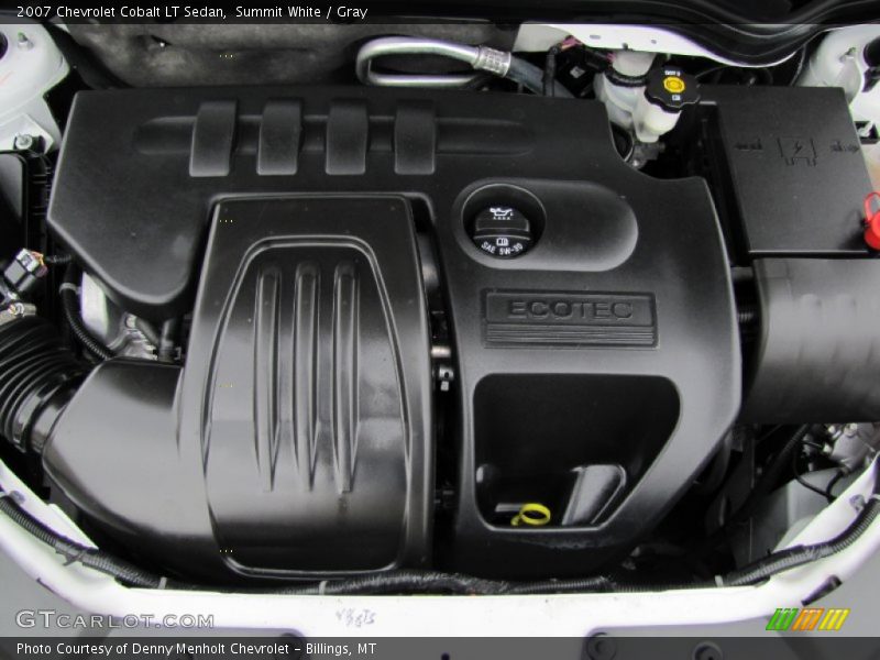 Summit White / Gray 2007 Chevrolet Cobalt LT Sedan