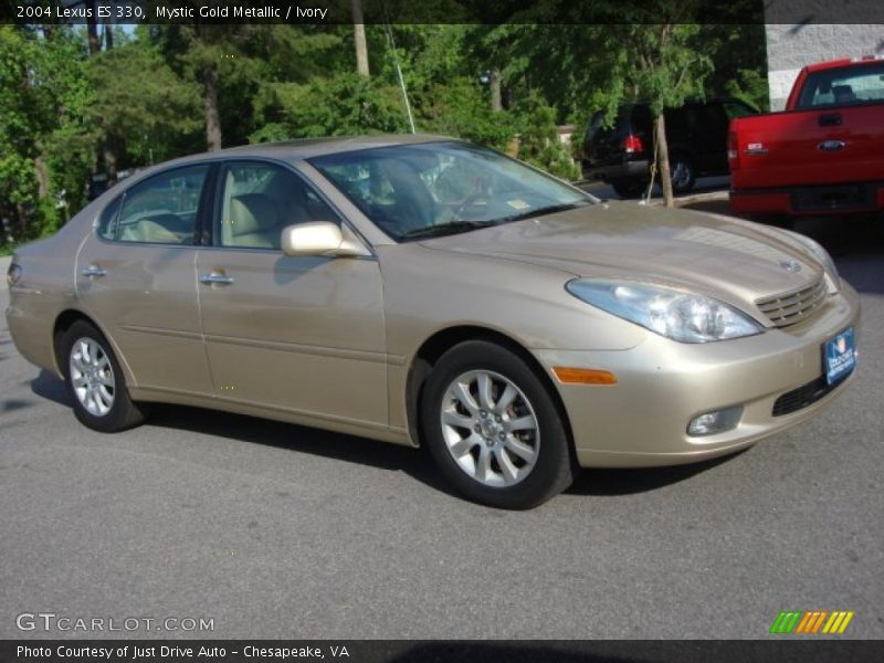 Mystic Gold Metallic / Ivory 2004 Lexus ES 330