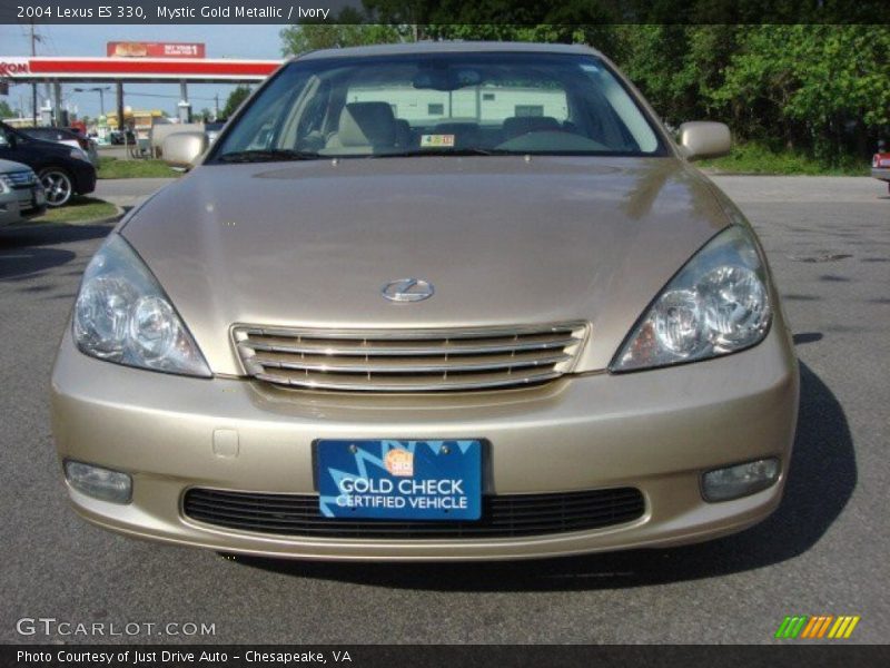 Mystic Gold Metallic / Ivory 2004 Lexus ES 330