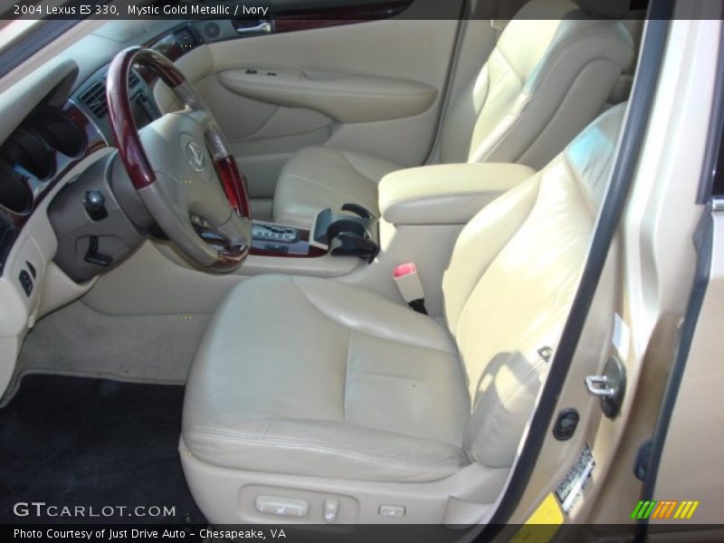 Mystic Gold Metallic / Ivory 2004 Lexus ES 330