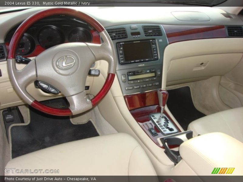 Mystic Gold Metallic / Ivory 2004 Lexus ES 330