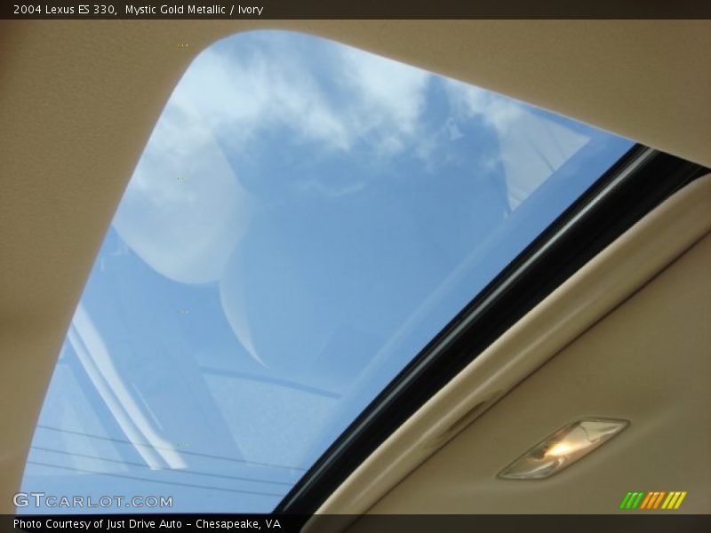 Mystic Gold Metallic / Ivory 2004 Lexus ES 330
