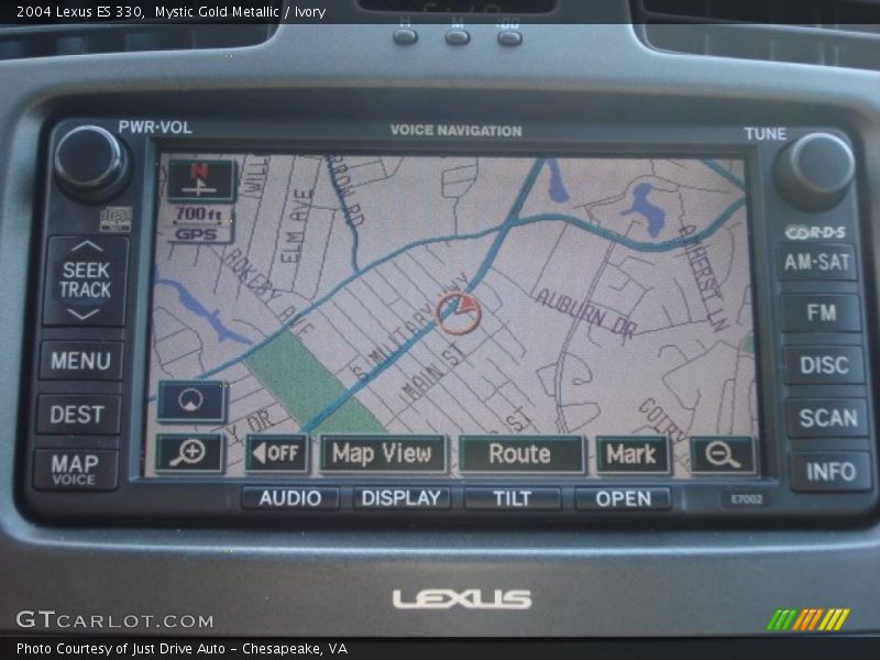 Mystic Gold Metallic / Ivory 2004 Lexus ES 330