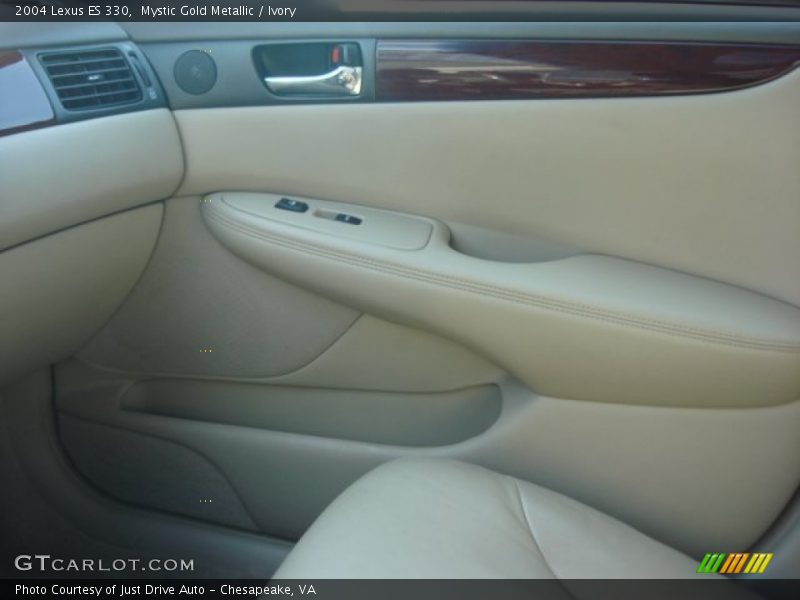 Mystic Gold Metallic / Ivory 2004 Lexus ES 330