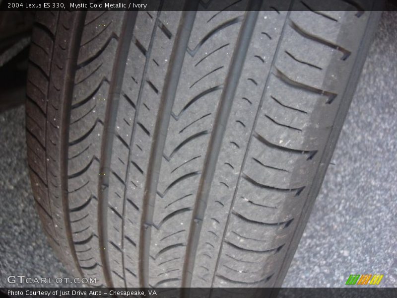 Mystic Gold Metallic / Ivory 2004 Lexus ES 330