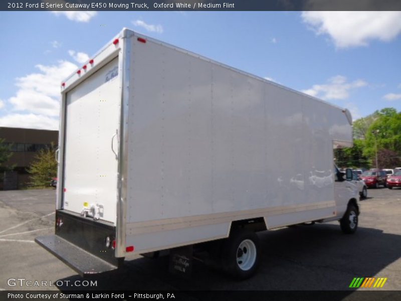 Oxford White / Medium Flint 2012 Ford E Series Cutaway E450 Moving Truck