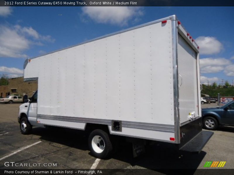 Oxford White / Medium Flint 2012 Ford E Series Cutaway E450 Moving Truck