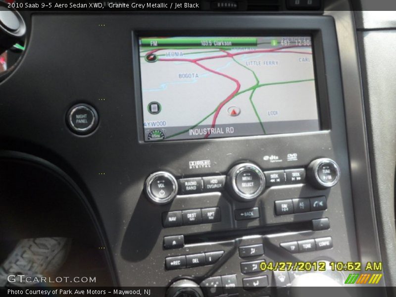 Granite Grey Metallic / Jet Black 2010 Saab 9-5 Aero Sedan XWD
