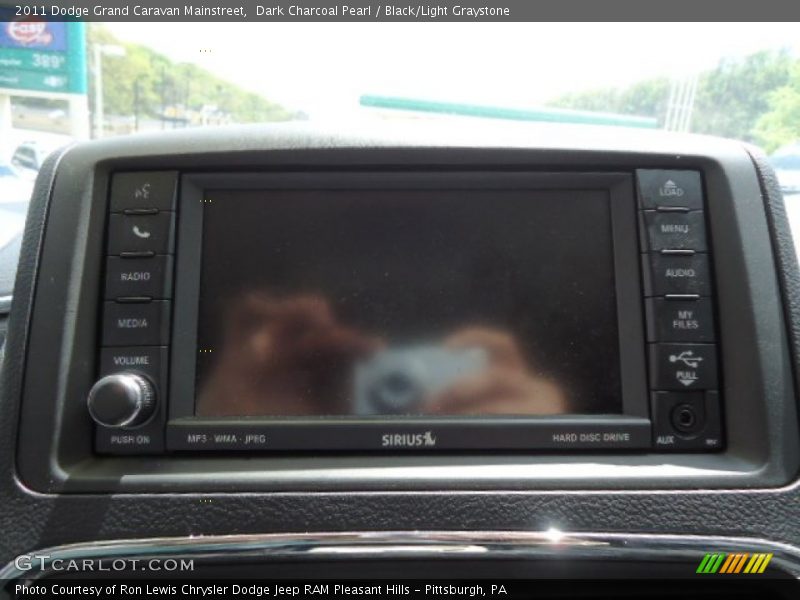 Dark Charcoal Pearl / Black/Light Graystone 2011 Dodge Grand Caravan Mainstreet